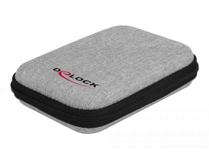 Delock Schutztasche für 2.5″ SSDs, externe Gehäuse oder Festplatten bis 12 x 8 x 2 cm #1 