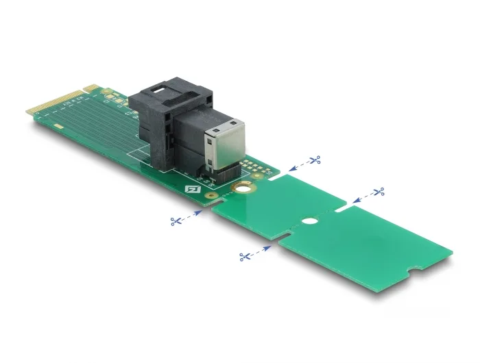 Delock Adapter M.2 Key M zu SFF-8643 NVMe 22110 / 2280 / 2260 #3 