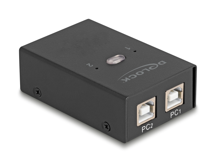 Delock USB 2.0 Switch für 2 PC an 4 Geräte #2 