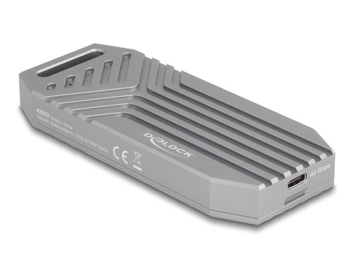 Delock M.2 NVMe SSD Gehäuse USB 40 Gbps - werkzeugfrei #2 