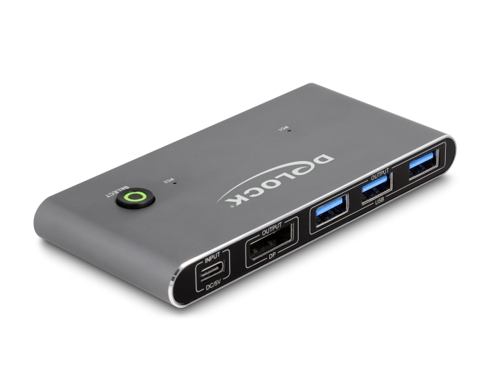 Delock DisplayPort KVM Switch 8K 30 Hz mit USB 5 Gbps #2 