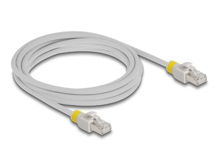 Delock Netzwerkkabel RJ45 Cat.6A S/FTP mit farbigen Clips 3 m #2 