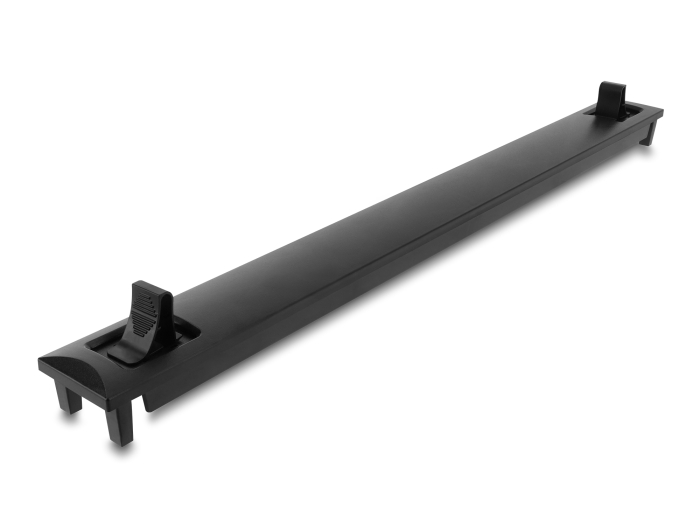 Delock 19″ 1 HE Blindpanel ABS Kunststoff mit Einrastfunktion (Snap-In) schwarz #2 