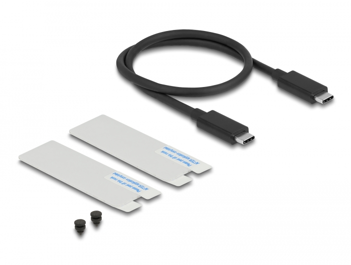 Delock USB4™ 40 Gbps Gehäuse für 1 x M.2 NVMe SSD - werkzeugfrei #2 