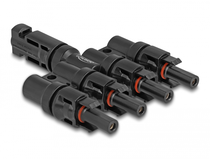 Delock DL4 Solar Konnektor 1 x Stecker zu 4 x Buchse #2 