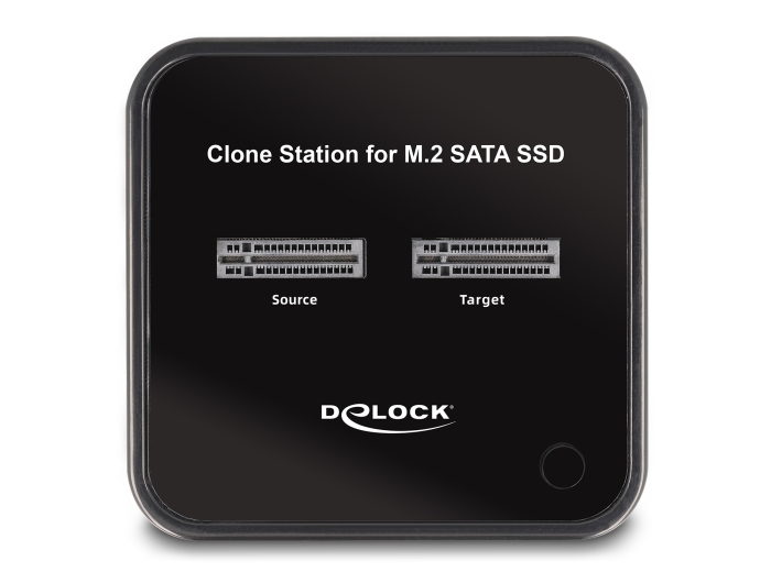 Delock M.2 Dockingstation für 2 x M.2 SATA SSD mit Klon Funktion #5 