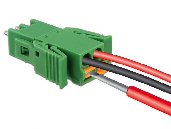 Delock Terminalblock Set für Platine 2 Pin 3,81 mm Rastermaß vertikal #4 