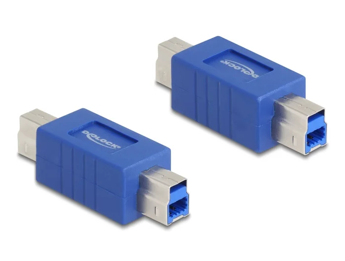 Delock USB 5 Gbps Adapter Gender Changer Typ-B Stecker zu Stecker #1 