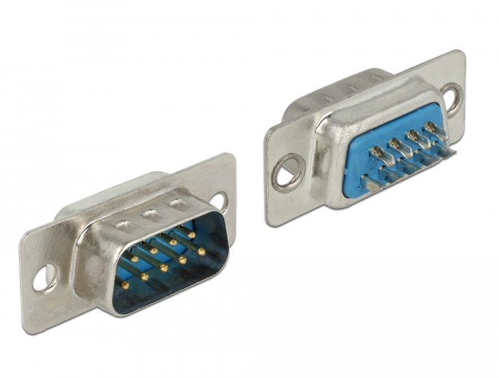 Delock Steckverbinder D-Sub 9 Pin Stecker Lötversion #1 