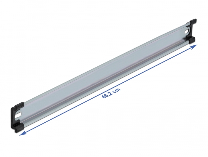 Delock Hutschiene 35 x 7,5 mm (19") Stahl #2 