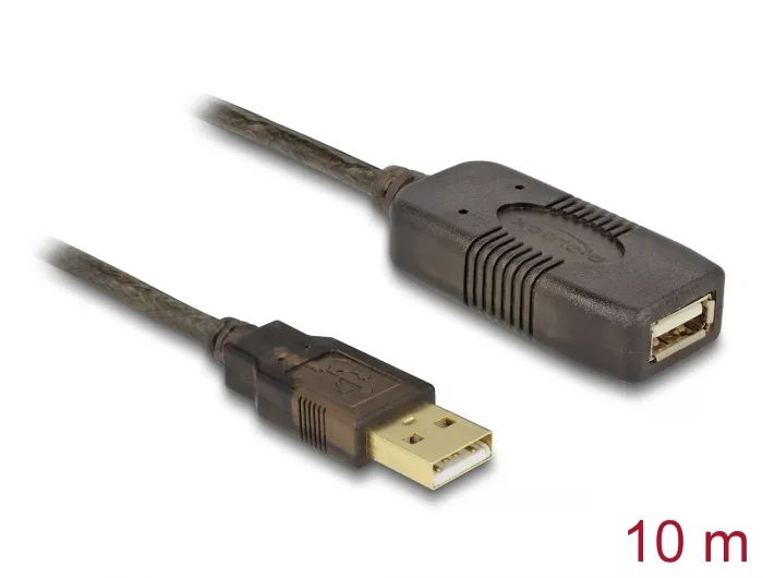 Delock Kabel USB 2.0 Verlängerung, aktiv 10 m #1 