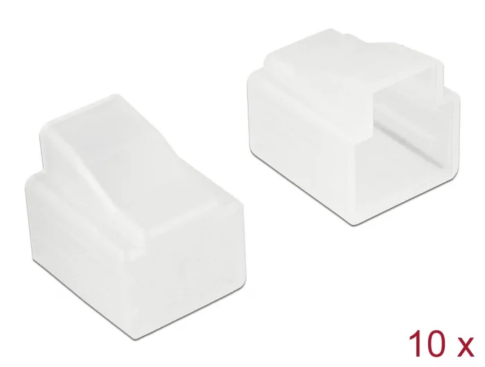 Delock Staubschutz für RJ11 Stecker 10 Stück transparent #1 