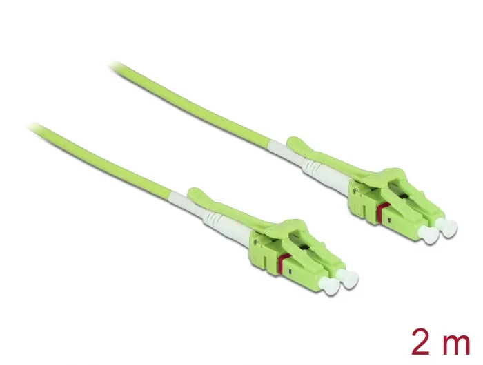 Delock Kabel Lichtwellenleiter LC > LC Multimode OM5 Uniboot 2 m #1 