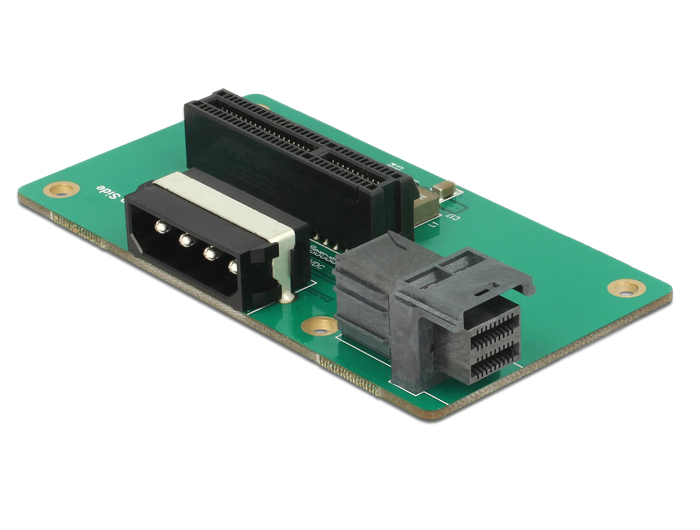 Delock Adapter SFF-8643 > PCIe x4 mit Befestigungsplatte #5 