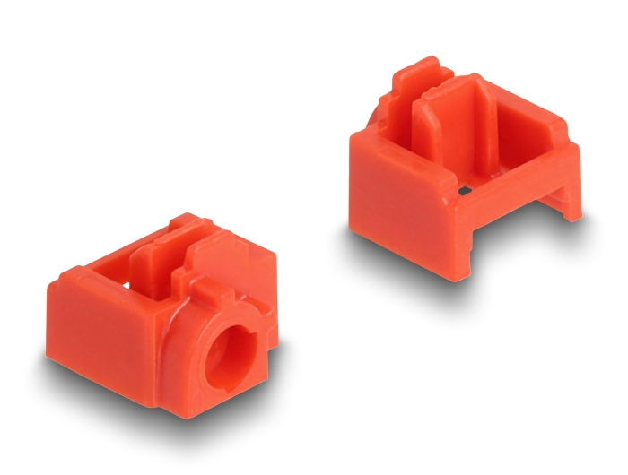 Delock RJ45 Port Blocker Set für RJ45 Buchse 10 Stück #2 