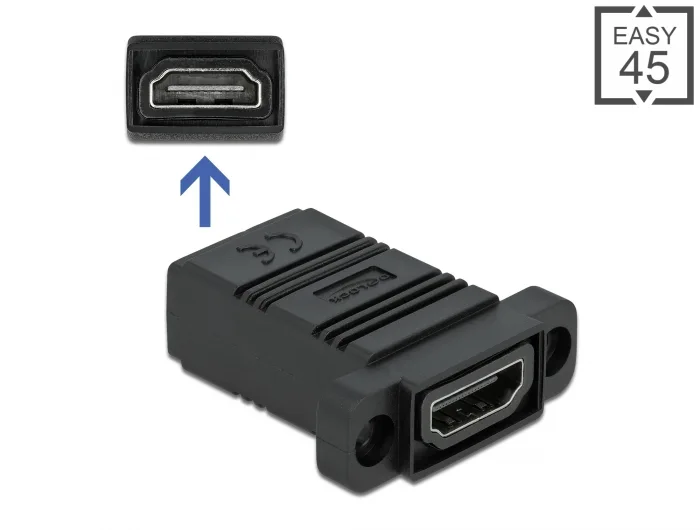 Delock Easy 45 HDMI Adapter gerade #1 