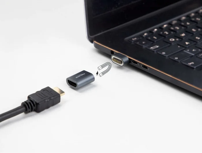 Delock HDMI Adapter Stecker zu Buchse 8K 60 Hz magnetisch #3 