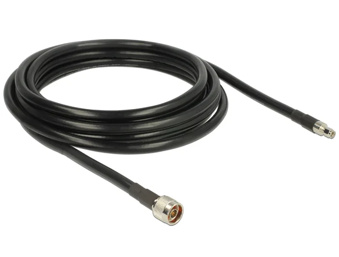 Delock Antennenkabel N Stecker > RP-SMA Stecker CFD400 LLC400 5 m low loss #2 
