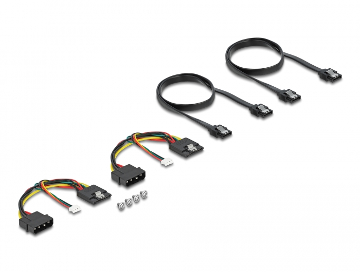 Delock 3.5″ Wechselrahmen für 2 x 2.5″ SATA HDD / SSD #6 