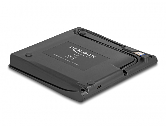 Delock Externes Gehäuse für 5.25″ Slim SATA Laufwerke 12,7 mm zu SuperSpeed USB 5 Gbps Typ-A Stecker #5 
