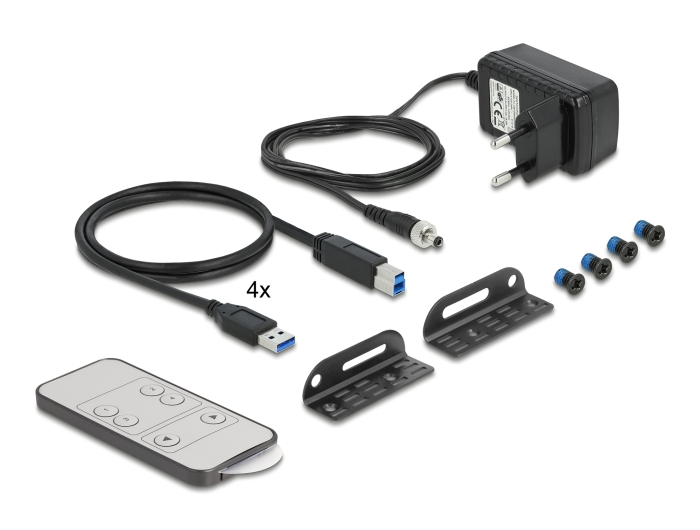 Delock HDMI KVM Switch 4K 60 Hz mit USB 5 Gbps und Audio #2 