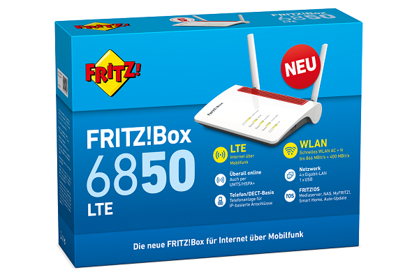 FRITZ!Box 6850 LTE 4G Router von AVM