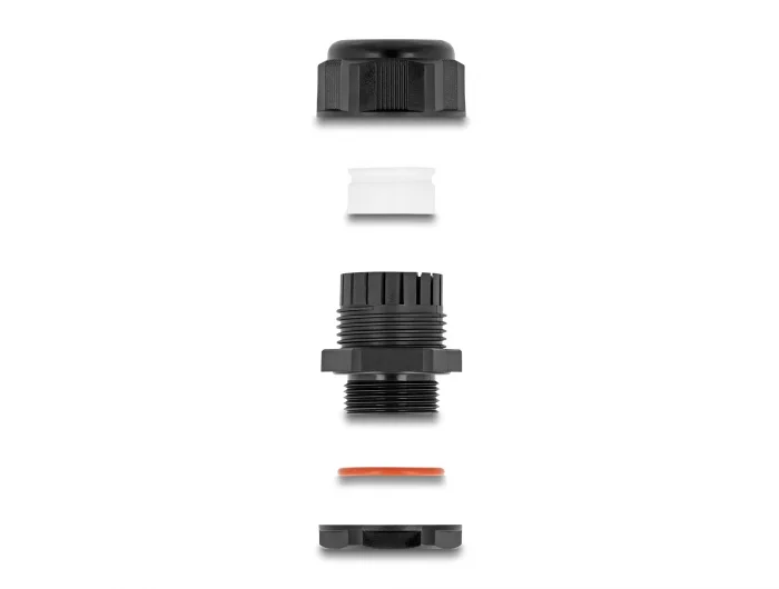 Delock EX-Kabelverschraubung M32 schwarz 2 Stück #3 