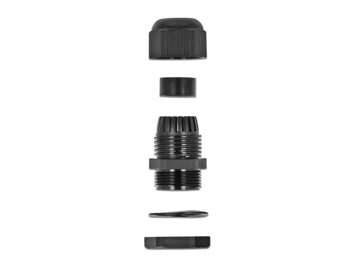 Delock Kabelverschraubung PG7 10 Stück schwarz #3 