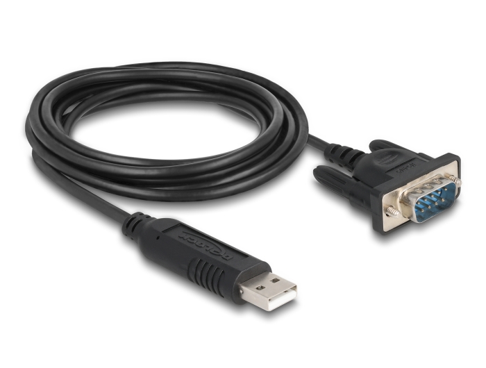 Delock USB 2.0 zu Seriell RS-485 Adapter mit 15 kV ESD Schutz und kompaktem seriellen Steckergehäuse #3 