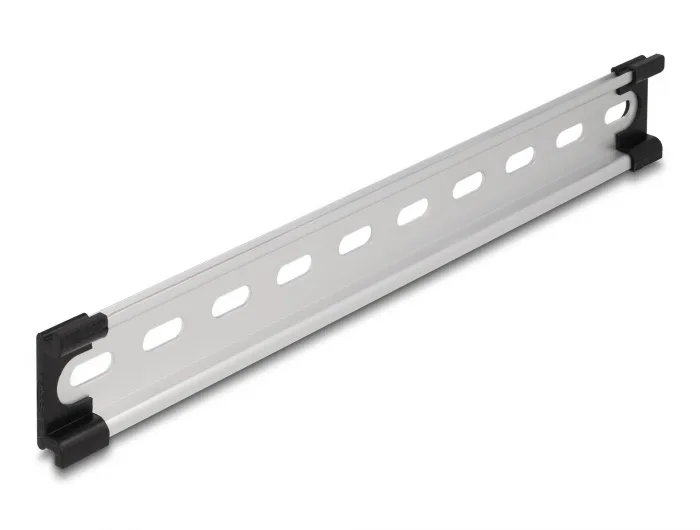 Delock Hutschiene 35 x 7,5 mm (10") Aluminium #1 