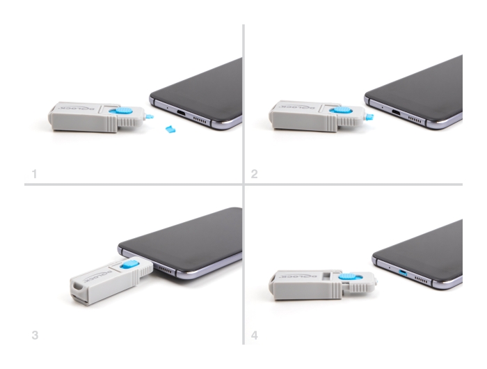 Delock Port Blocker für Micro USB Buchse 10 Stück #2 
