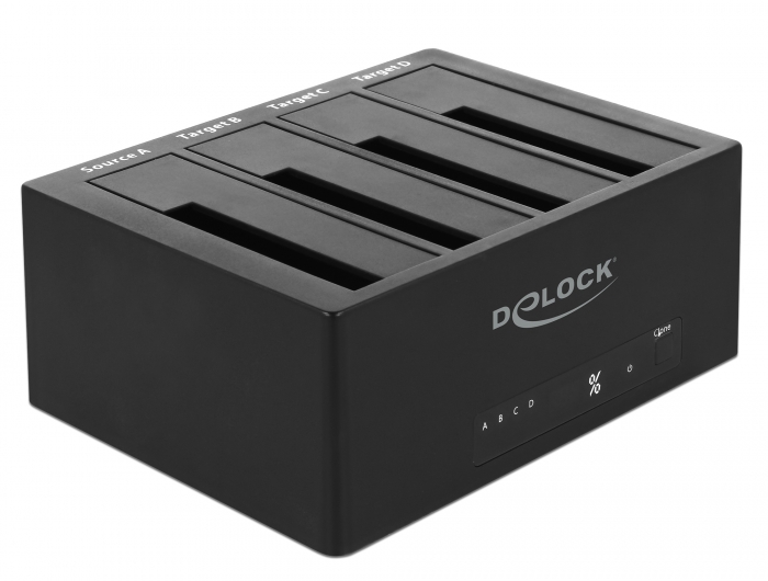 Delock SuperSpeed USB 5 Gbps Dockingstation für 4 x SATA HDD / SSD mit Klon Funktion #1 