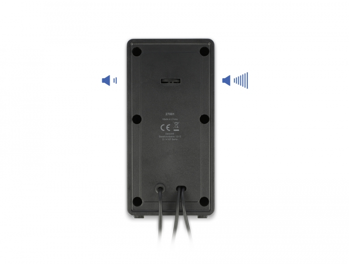 Delock Stereo 2.0 PC Lautsprecher mit 3,5 mm Klinkenstecker und USB Stromversorgung #3 
