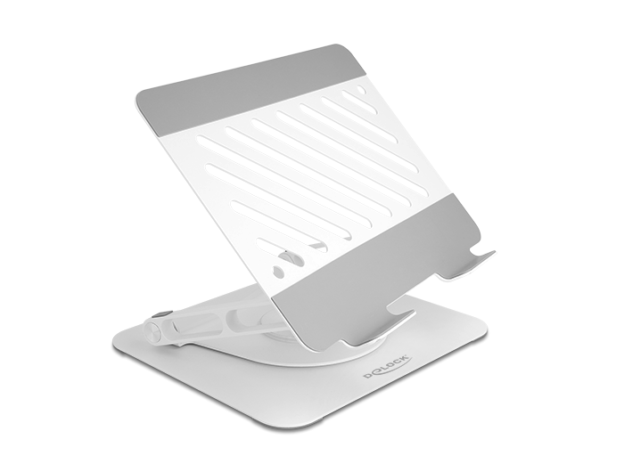 Delock Tablet und Notebook Standhalterung verstellbar Aluminium - 360° drehbar #3 