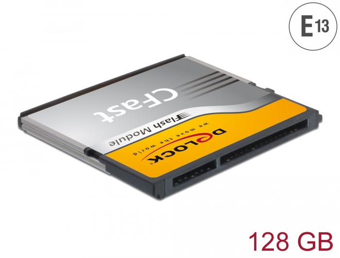 Delock SATA 6 Gb/s CFast Flash Card 128 GB Typ MLC #1 