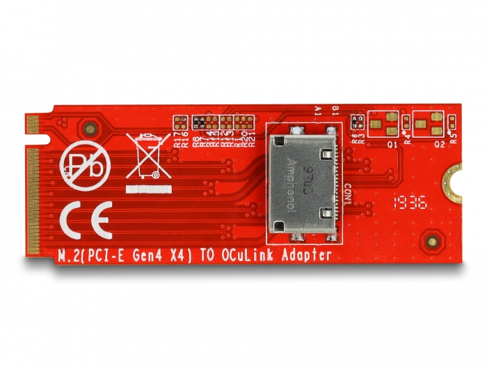 Delock M.2 Key M zu 1 x OCuLink SFF-8612 Konverter #3 