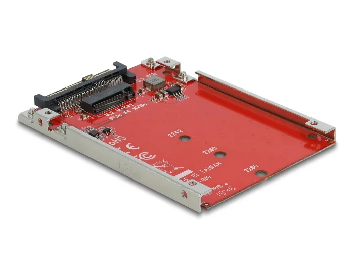 Delock 2.5″ Konverter U.2 SFF-8639 > M.2 NVMe Key M - 7 mm #2 