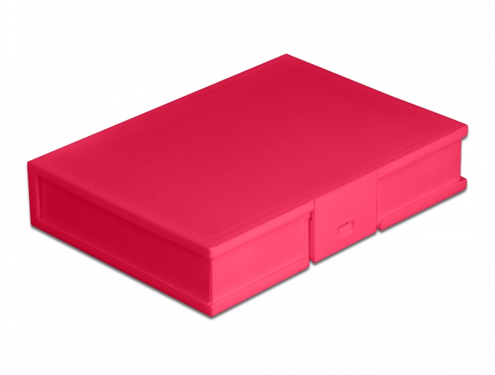 Delock Schutzbox für 3.5″ HDD rot #1 