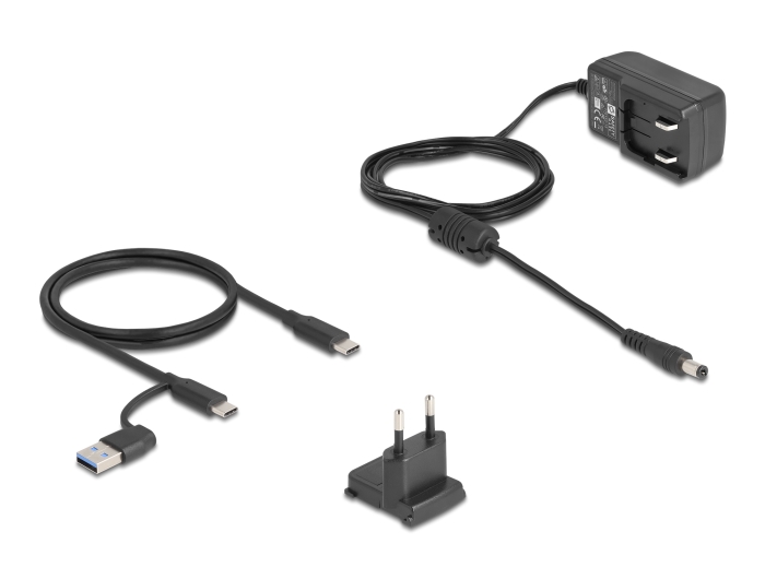 Delock USB 10 Gbps Dockingstation für 2.5″ / 3.5″ SATA HDD / SSD oder M.2 NVMe PCIe oder SATA SSD mit Lüfter #6 