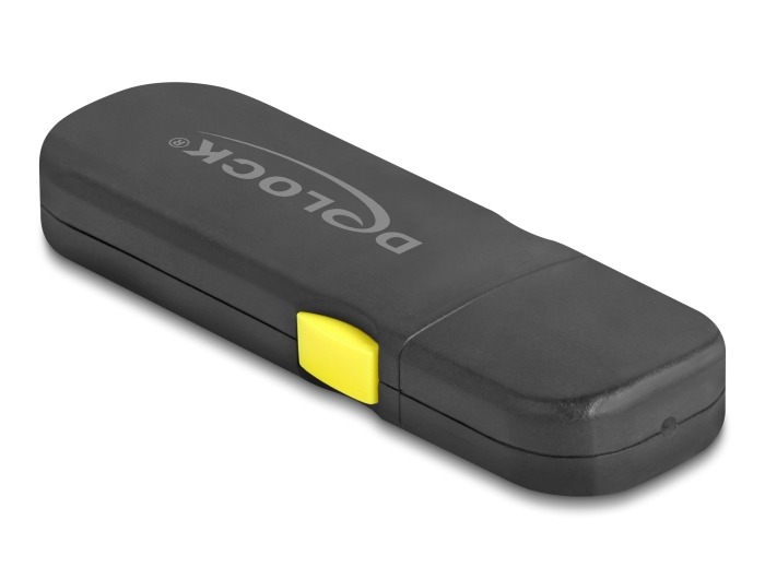 Delock USB Port Blocker Set für USB Typ-A Buchse 4 Stück + Verschlusswerkzeug #4 