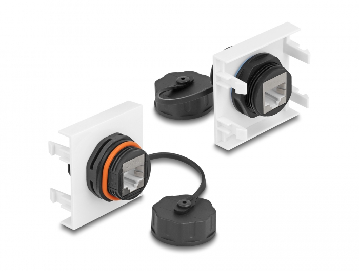 Delock Easy 45 Modul Netzwerk RJ45 Cat.6A, 45 x 45 mm #3 