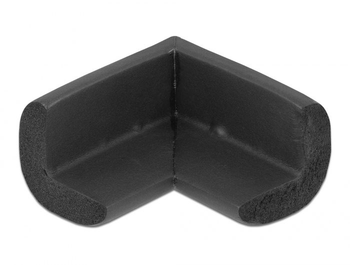 Delock Schaumstoff Kantenschutz selbstklebend 56 x 56 x 33 mm schwarz #5 