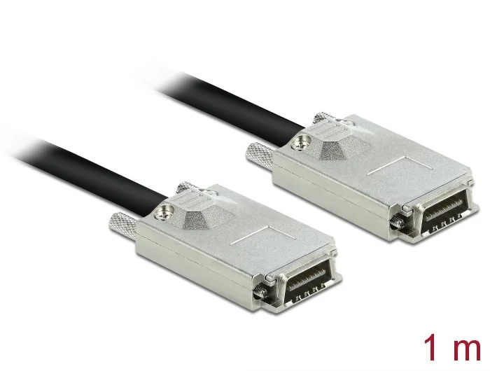 Delock Infiniband CX4 Kabel SFF-8470 zu SFF-8470 1 m #1 