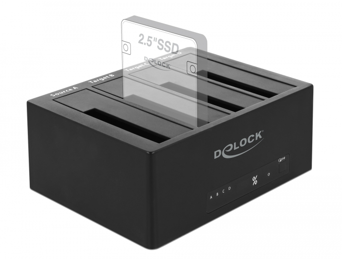 Delock SuperSpeed USB 5 Gbps Dockingstation für 4 x SATA HDD / SSD mit Klon Funktion #4 