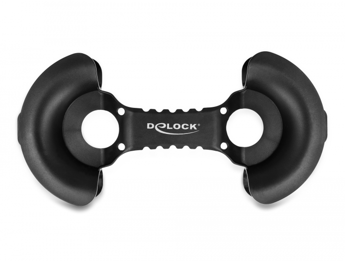 Delock Kabelaufwickler 250 x 115 mm schwarz #2 