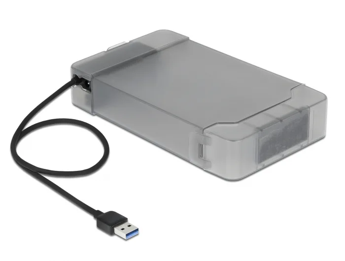 Delock USB Typ-A zu SATA Konverter mit 3.5″ Schutzhülle #2 