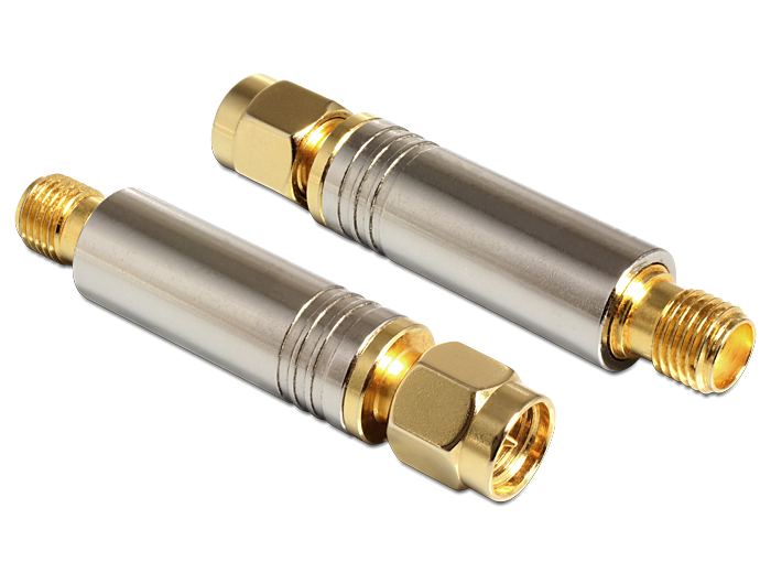 Delock SMA Stecker >SMA Buchse Gleichspannungskurzschluss 4,7 kOhm #1 