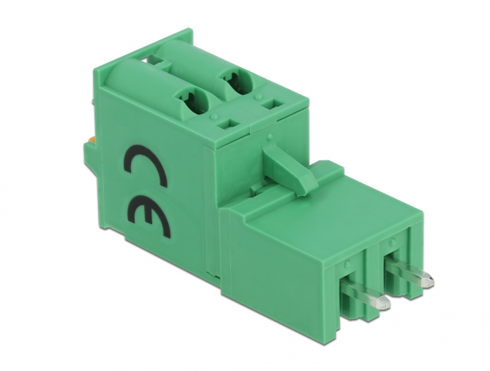 Delock Terminalblock Set für Platine 2 Pin 5,08 mm Rastermaß vertikal #2 