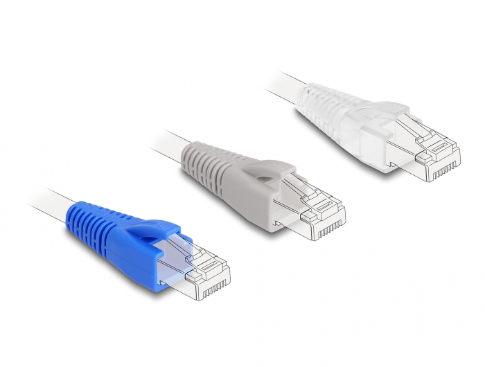 Delock Knickschutztülle für RJ45 Stecker schneidbar 50er Set farbig #6 