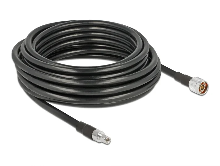 Delock Antennenkabel N Stecker > RP-SMA Stecker CFD400 LLC400 10 m low loss #2 